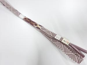 大特価品　未使用品　正絹　夏手組帯締め（長尺）